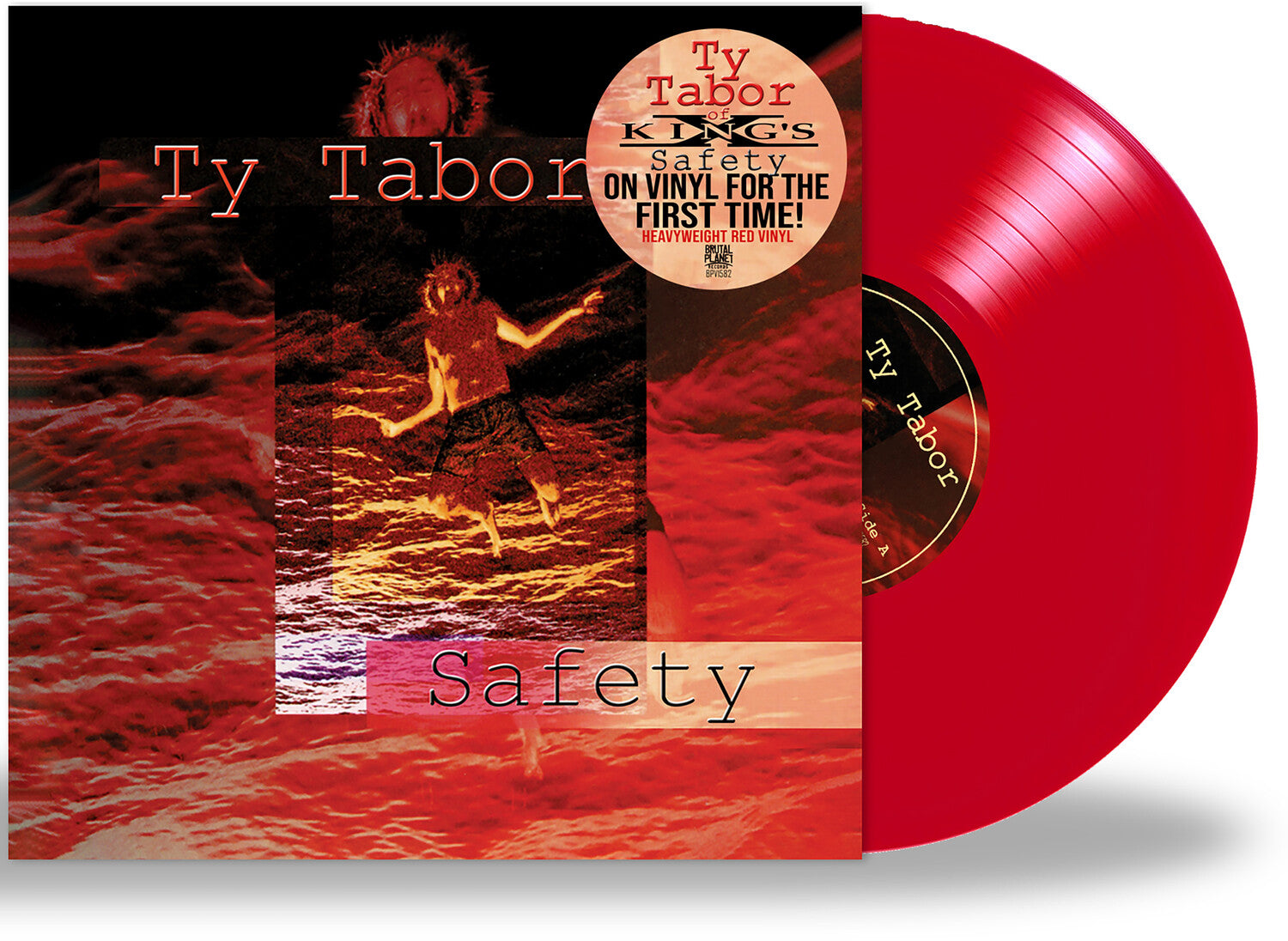 Ty Tabor - Safety (Red Vinyl)