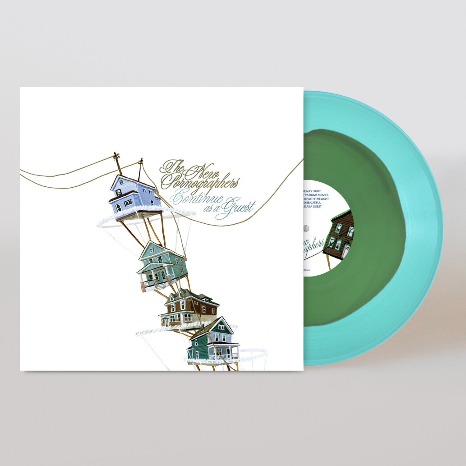 New Pornographers - Continue As A Guest (Blue Vinyl)