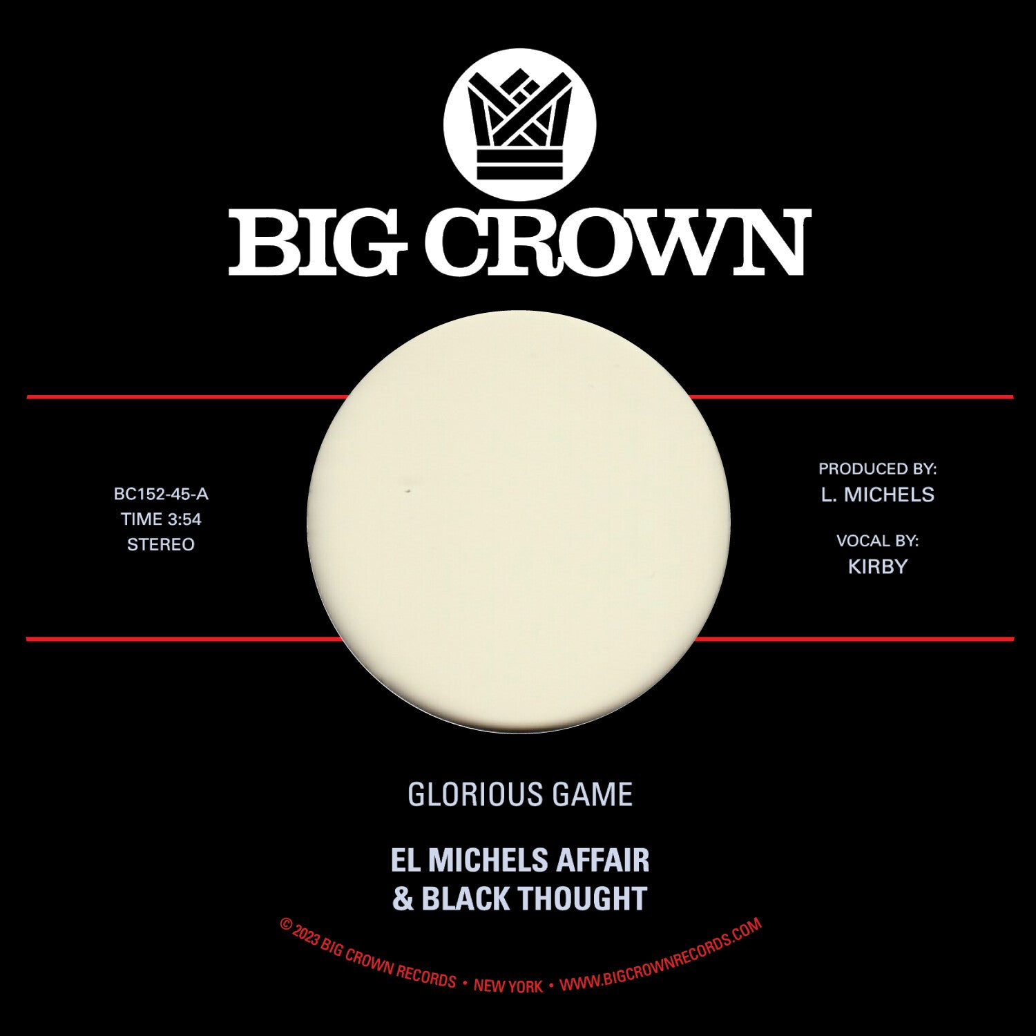 El Michels Affair & Black Thought - Glorious Game B/w Grateful