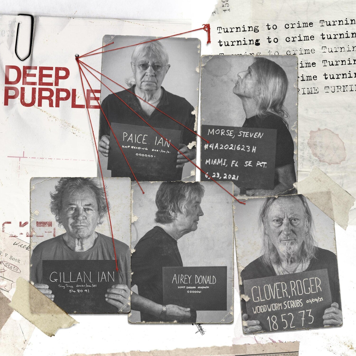 Deep Purple : Turning To Crime 2xLP (White Vinyl)