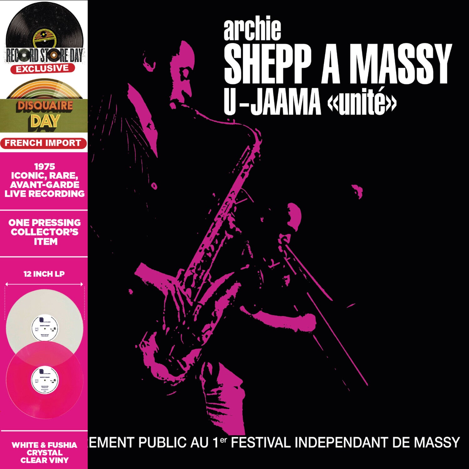 Archie Shepp - LIVE at Massy 2xLP