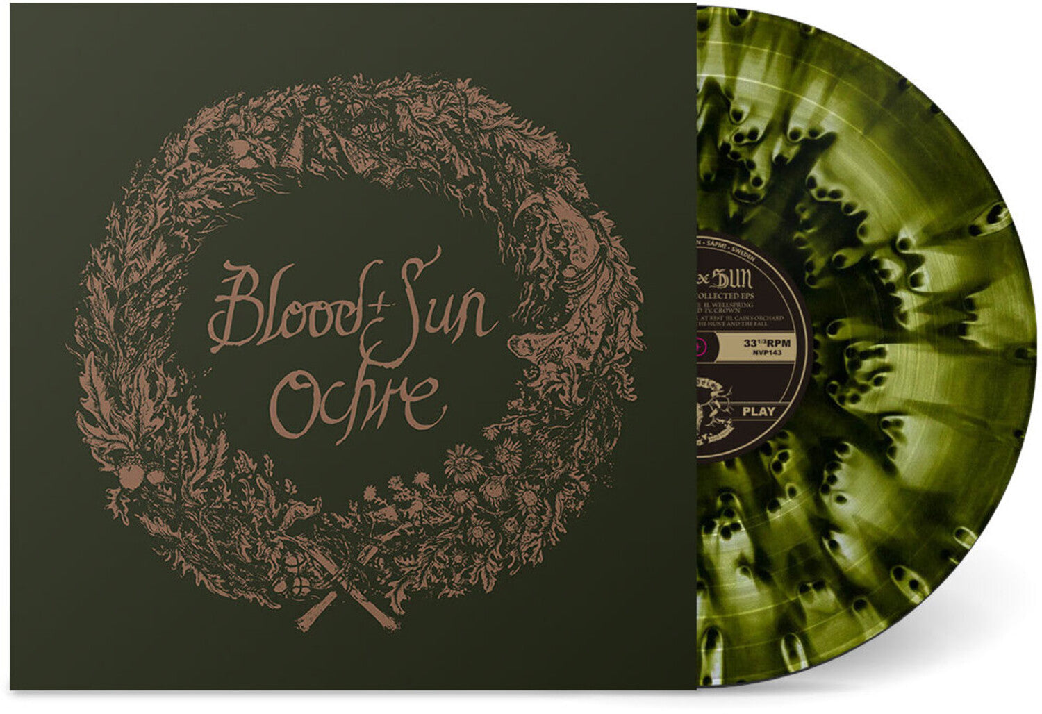 Blood & Sun - Ochre & the collected EPs - Moss Green (Green Vinyl)