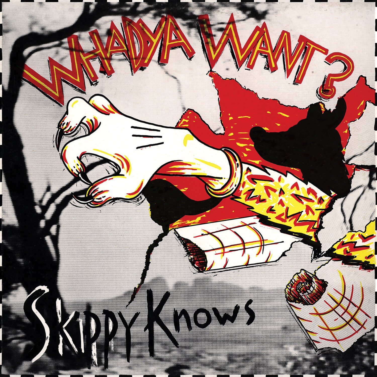 Whadya Want - Skippy Knows - White In Red (White Vinyl)