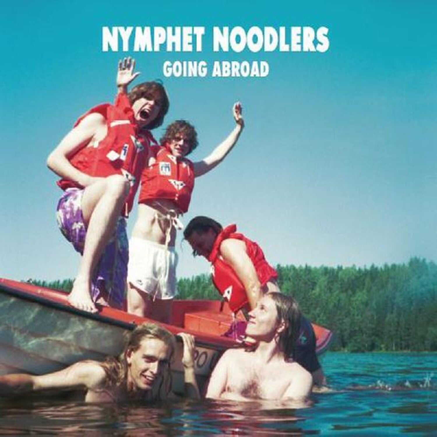 Nymphet Noodlers - Going Abroad 2xLP (White Vinyl)