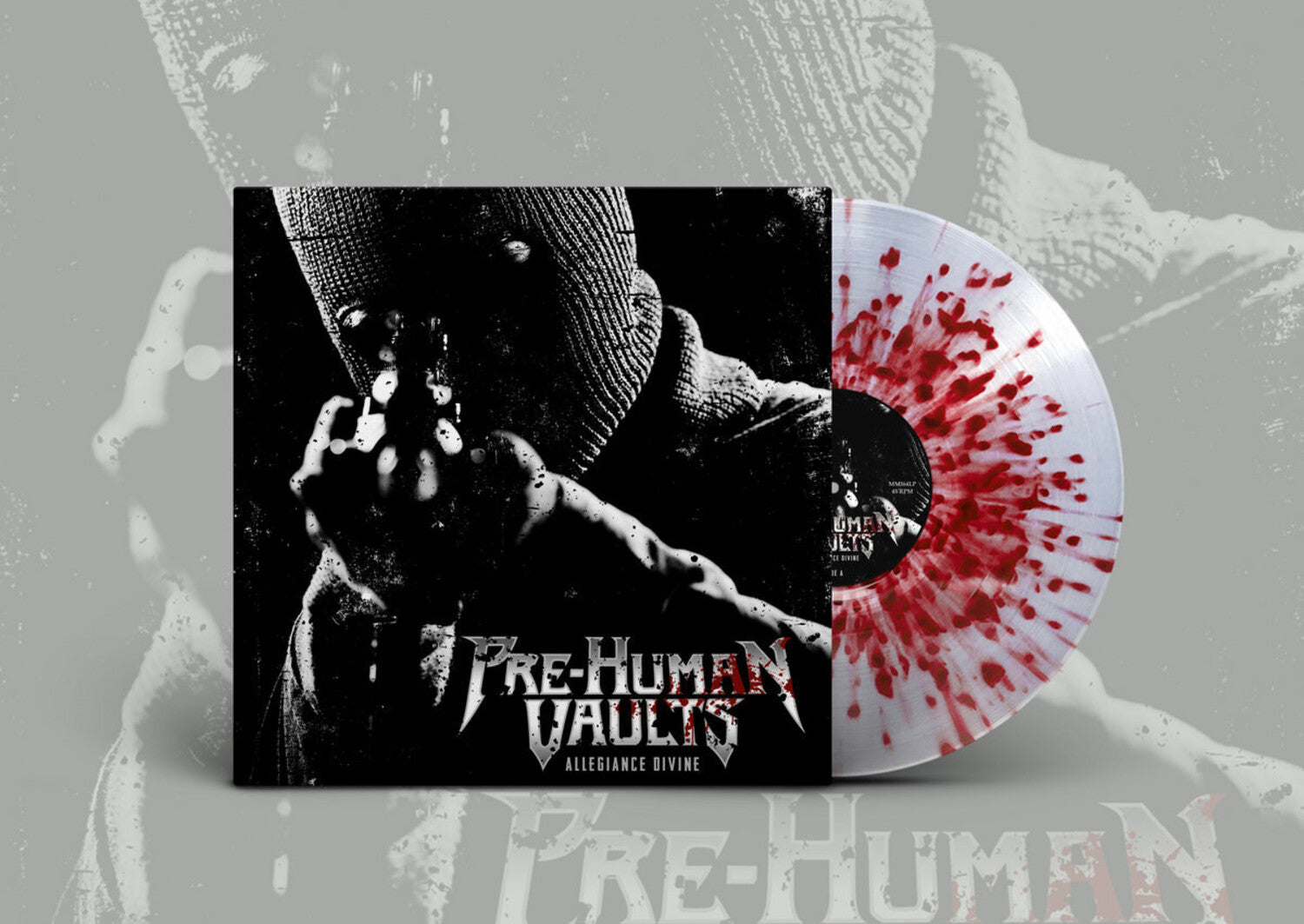 Pre-Human Vaults - Allegiance Divine - Clear Splatter (Clear Vinyl)