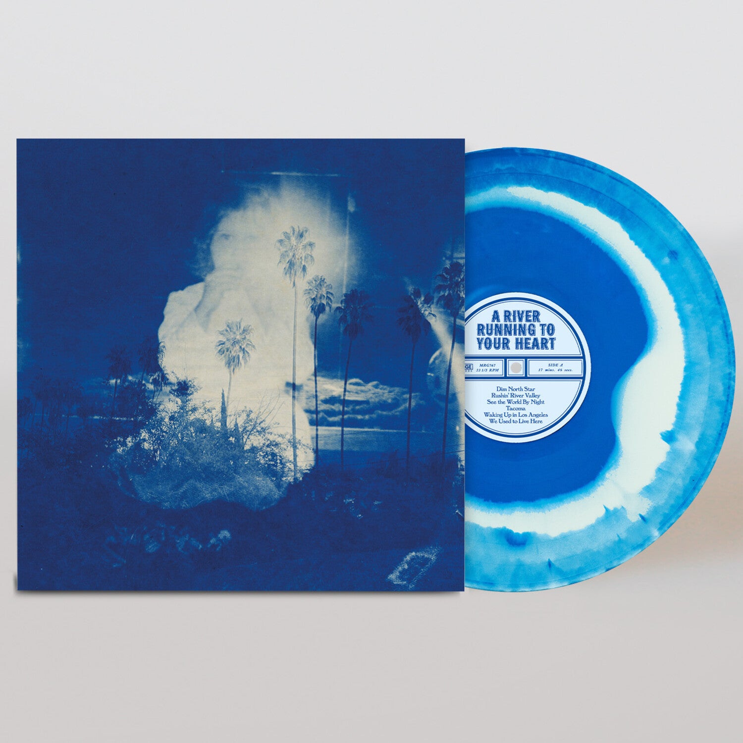 Fruit Bats - River Running To Your Heart (Blue Vinyl)