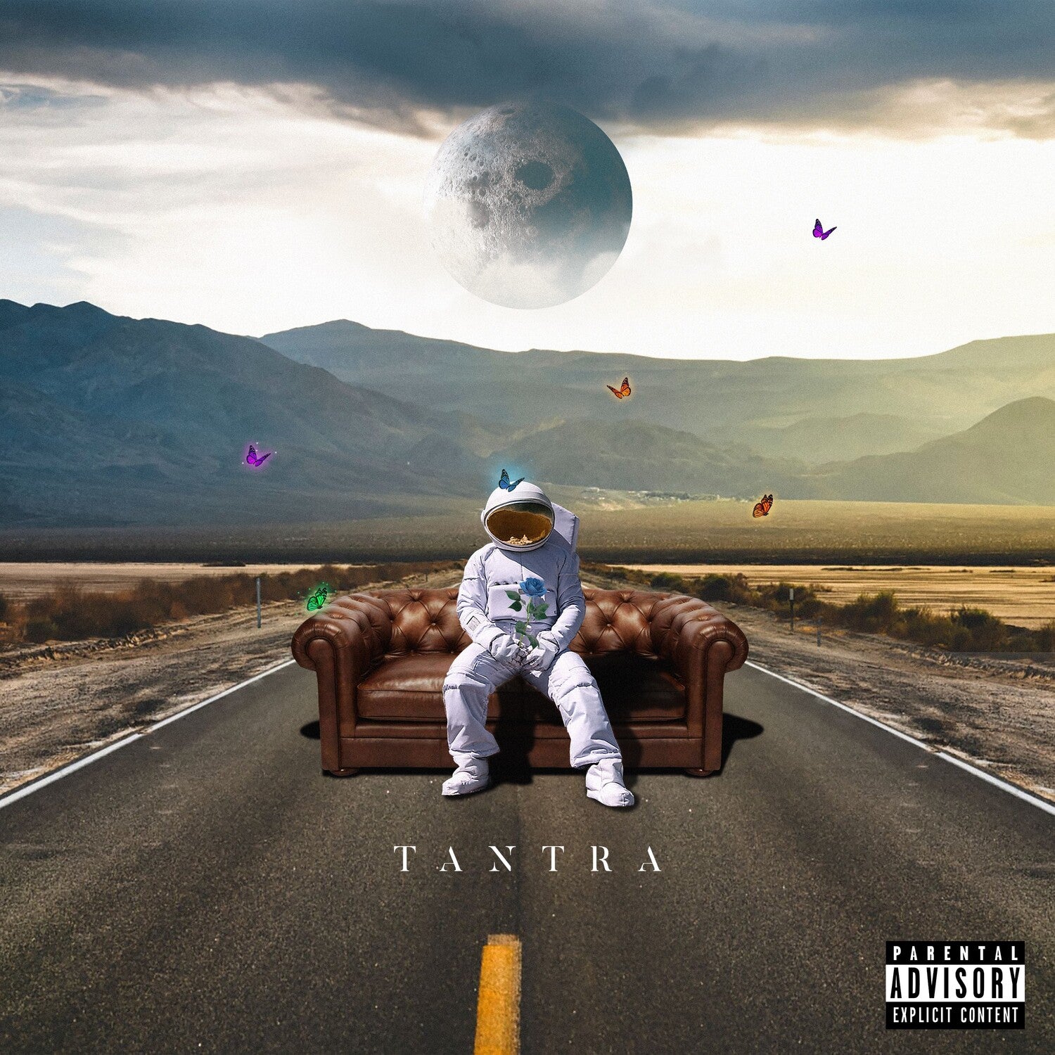 Yung Bleu - TANTRA - Bone & Brown a side b side 2xLP (White Vinyl)