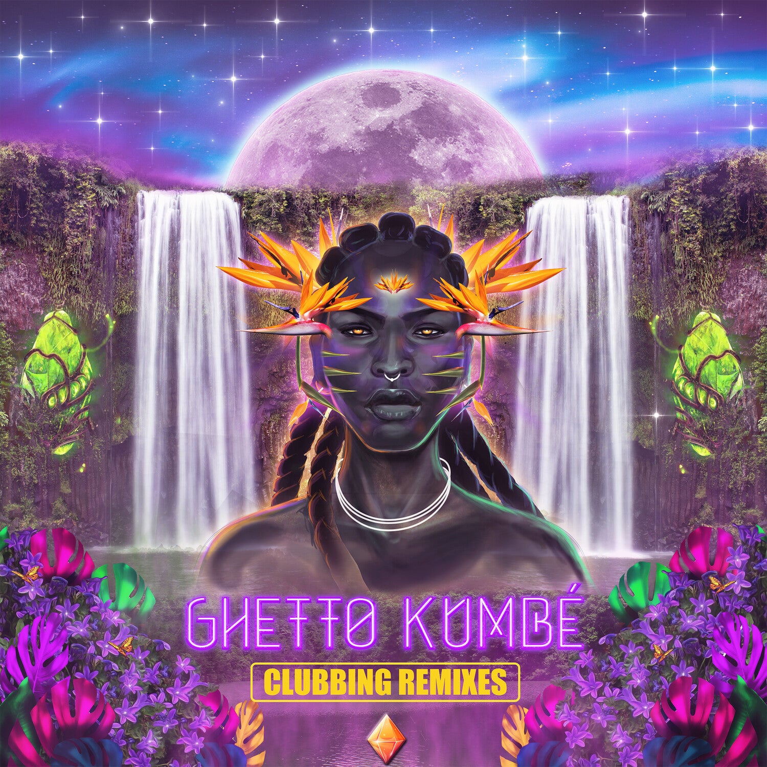 Ghetto Kumbe Clubbing Remixes - Transparent Yellow 2xLP (Clear Vinyl)