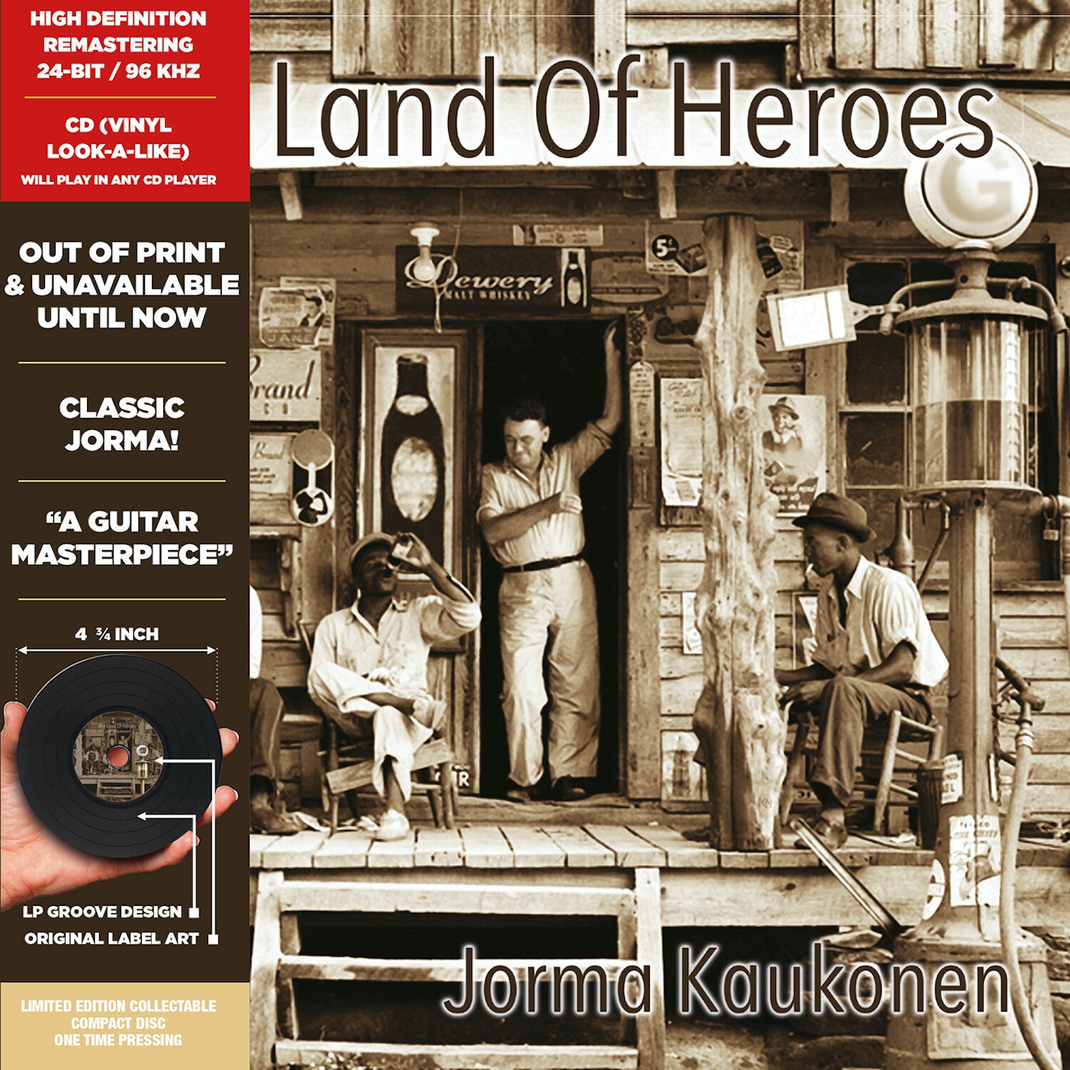Jorma Kaukonen - The Land of Heroes (Deluxe) (CD)