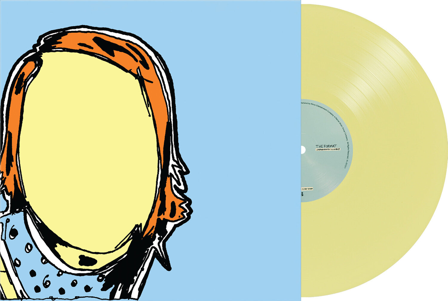 Format - Interventions & Lullabies - Easter Yellow/Cyan Blue (Yellow Vinyl)