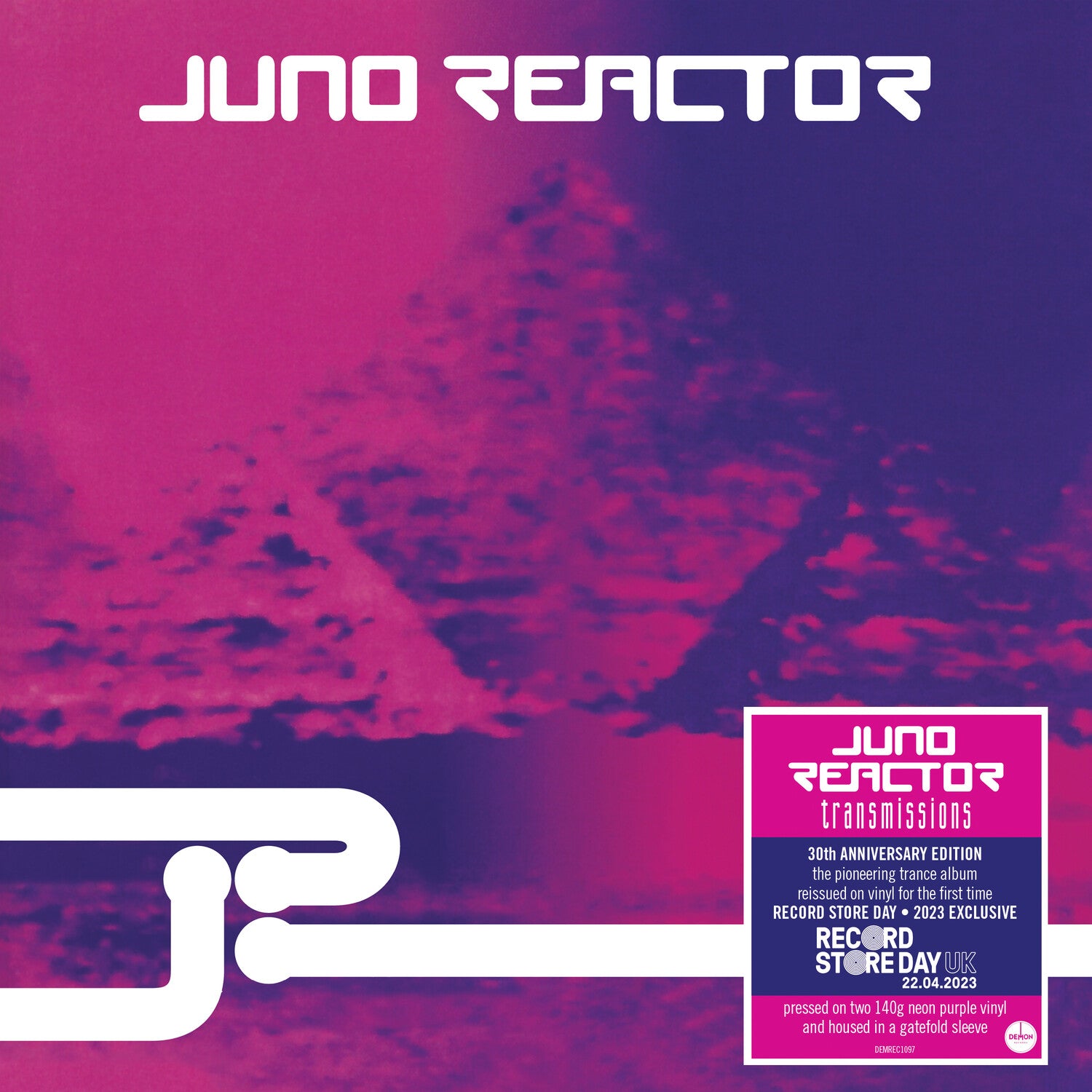 Juno Reactor - Transmissions - Limited Gatefold 140-Gram Neon Purple Colored Vinyl 2xLP (Purple Vinyl)