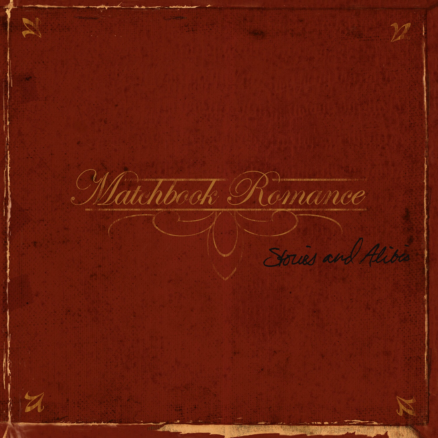Matchbook Romance - Stories & Alibis - Opaque Red & Black Marble 2xLP (Red Vinyl)