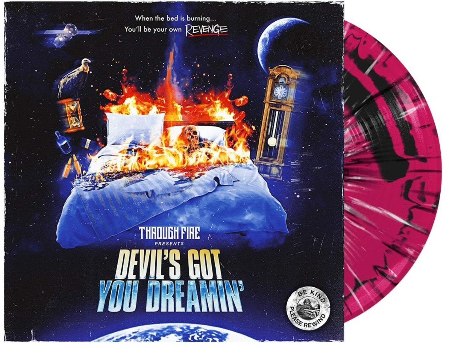 Through Fire - Devil'S Got You Dreamin (Magenta Vinyl)