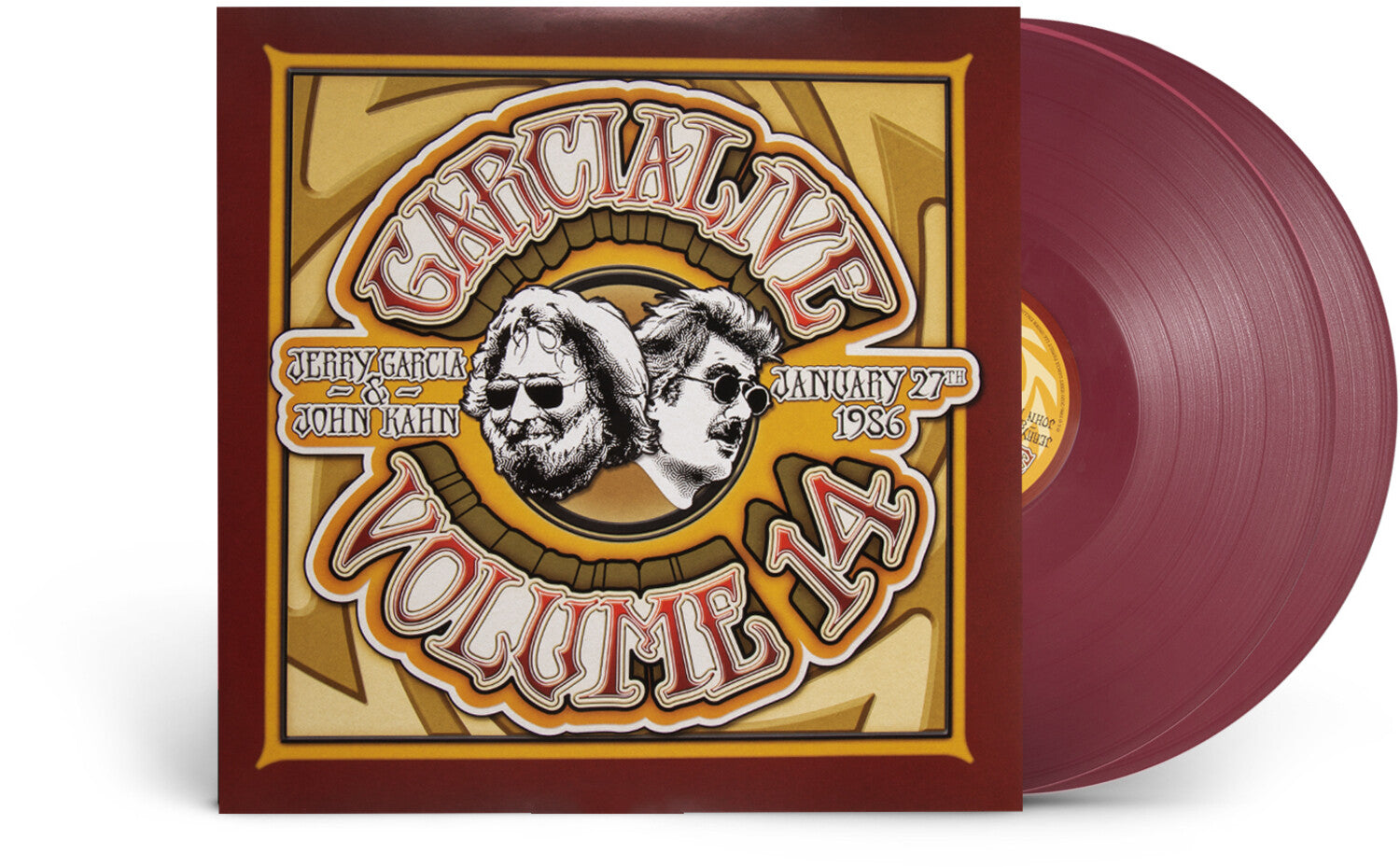 Jerry Garcia / John Kahn - GarciaLive Vol. 14: January 27th, 1986 - The Ritz 2xLP (Red Vinyl)