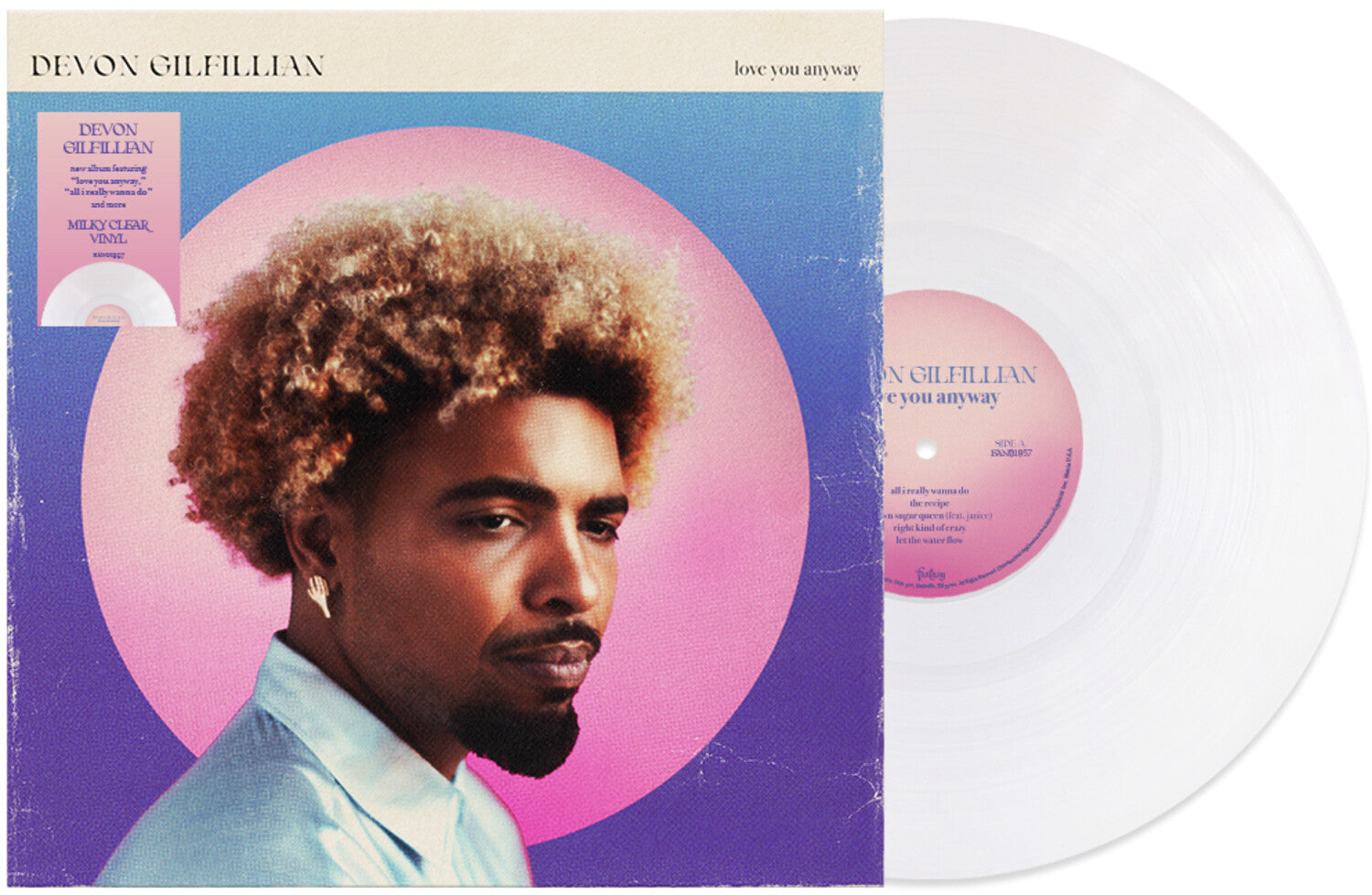 Devon Gilfillian - Love You Anyway (Clear Vinyl)