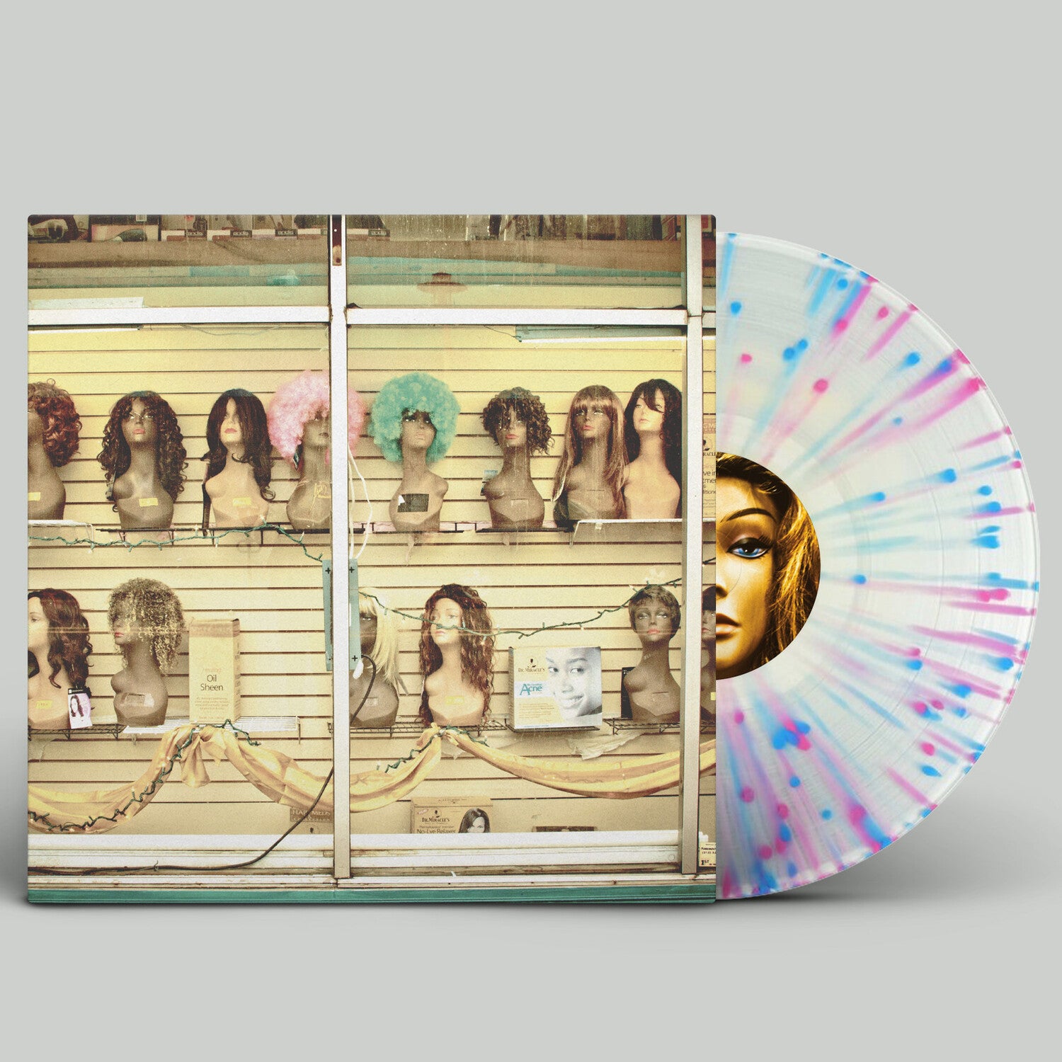 Lightning Love - Blonde Album - Pink & Blue Splatter (Splatter Vinyl)