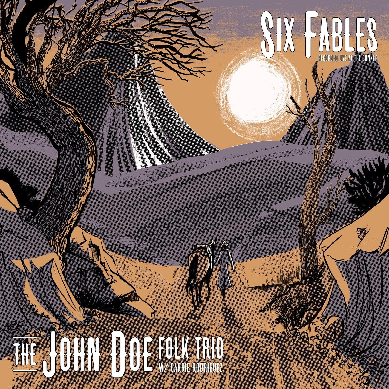 John Doe - Six Fables Recorded Live at the Bunker (Smoke Vinyl)