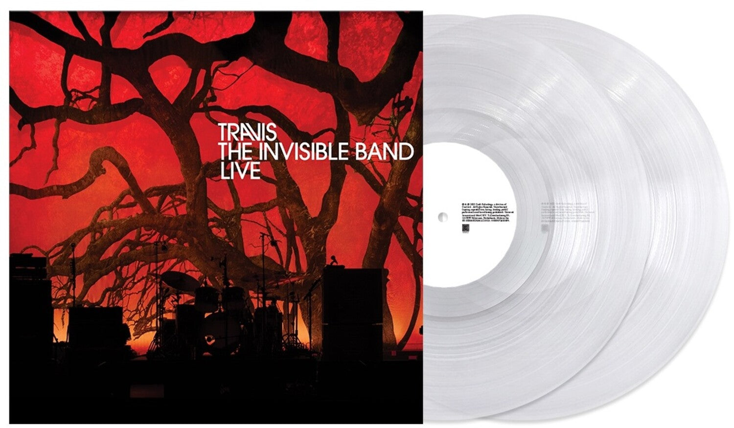Travis - The Invisible Band: Live 2xLP (Clear Vinyl)