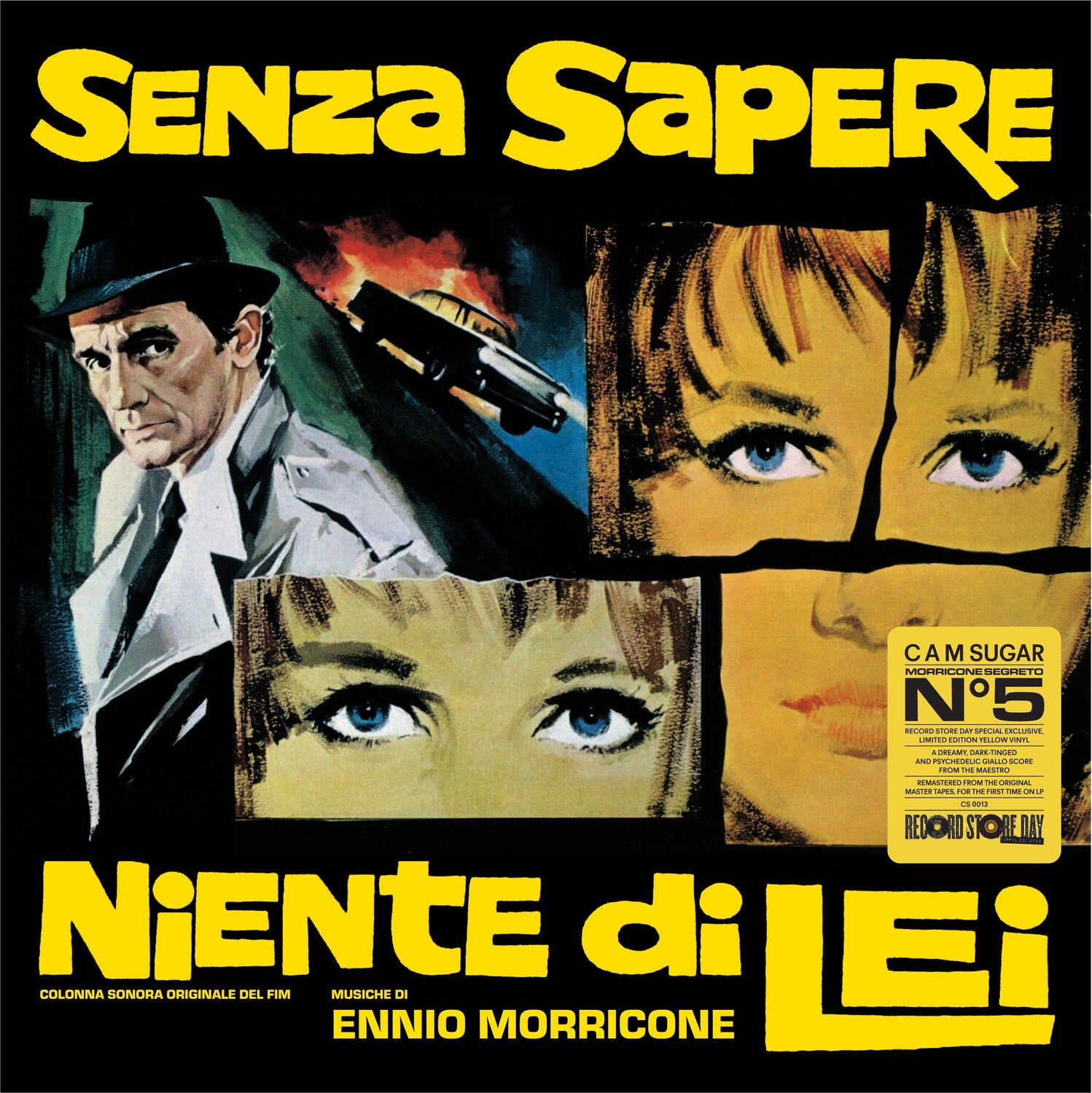 Ennio Morricone - Senza Sapere Niente di Lei (Yellow Vinyl)