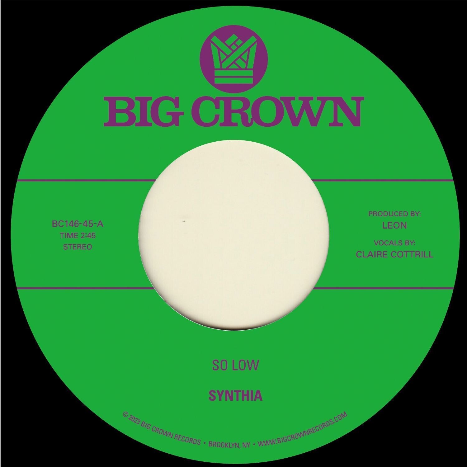 Synthia - So Low B/w You & I