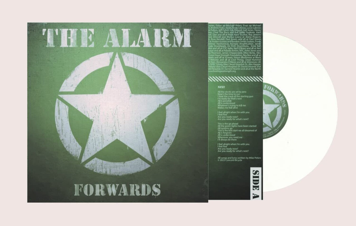 Alarm - Forwards (White Vinyl)