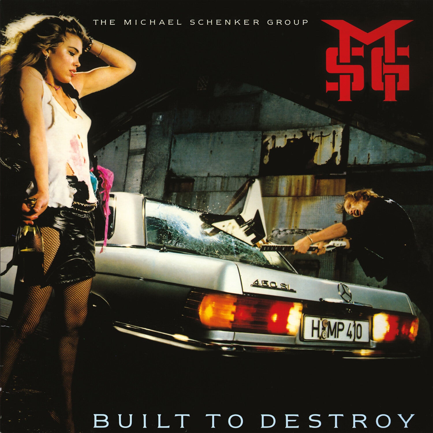 Michael Schenker Group - Built To Destroy - 2023 Remaster 2xLP (Blue Vinyl)