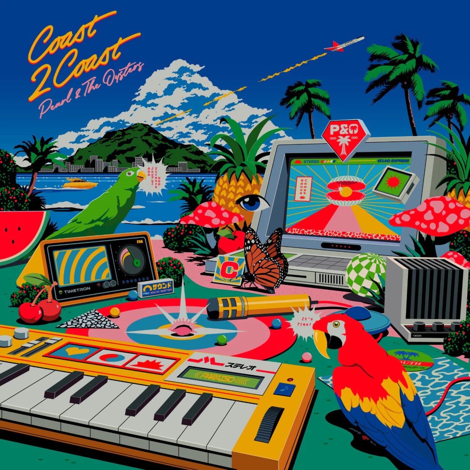 Pearl & the Oysters - Coast 2 Coast (Blue Vinyl)