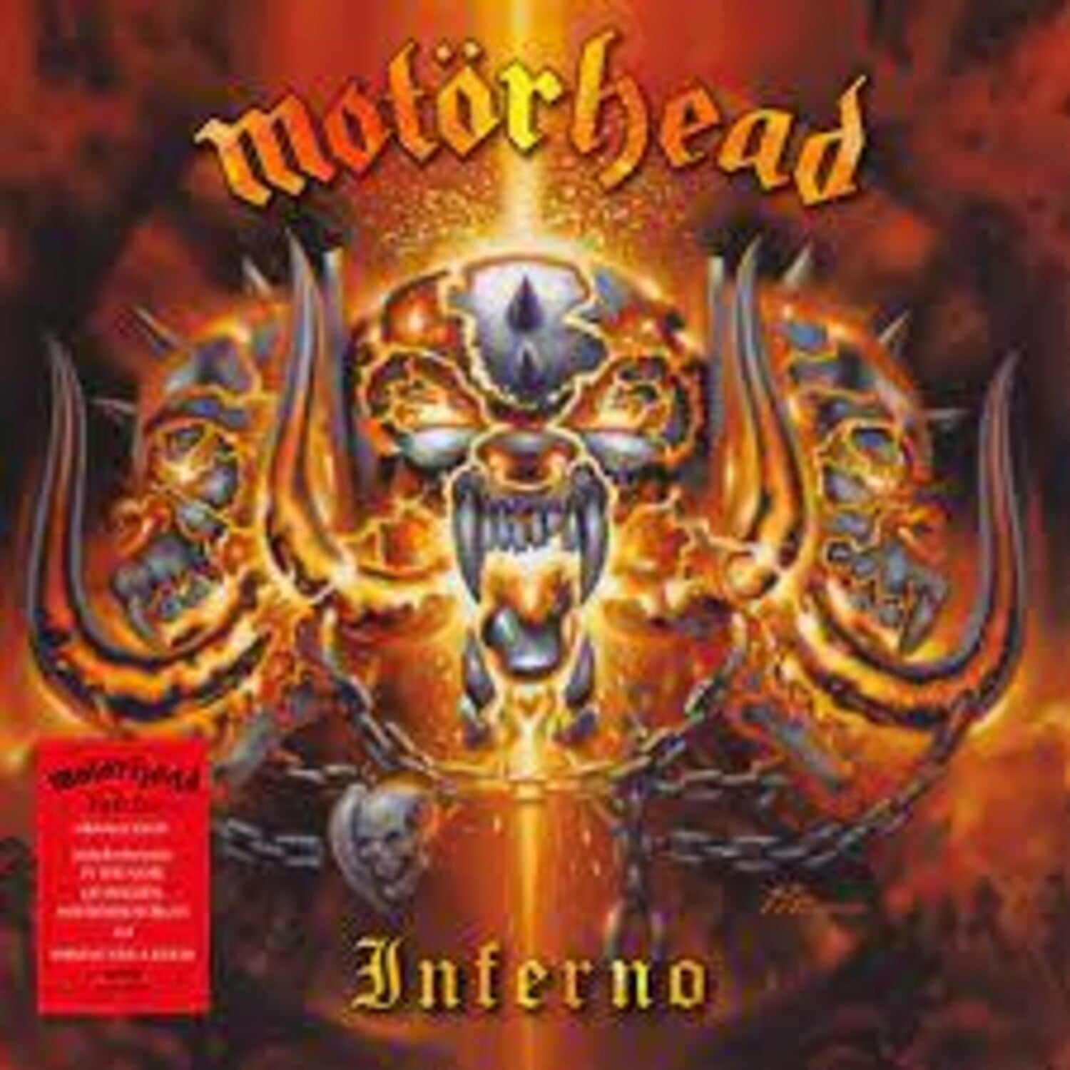 Motorhead - Inferno 2xLP — vinyl LP album cover