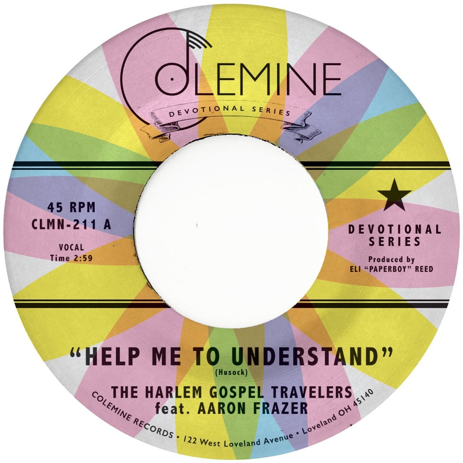 Aaron Frazer - Help Me To Understand B/w Look Up