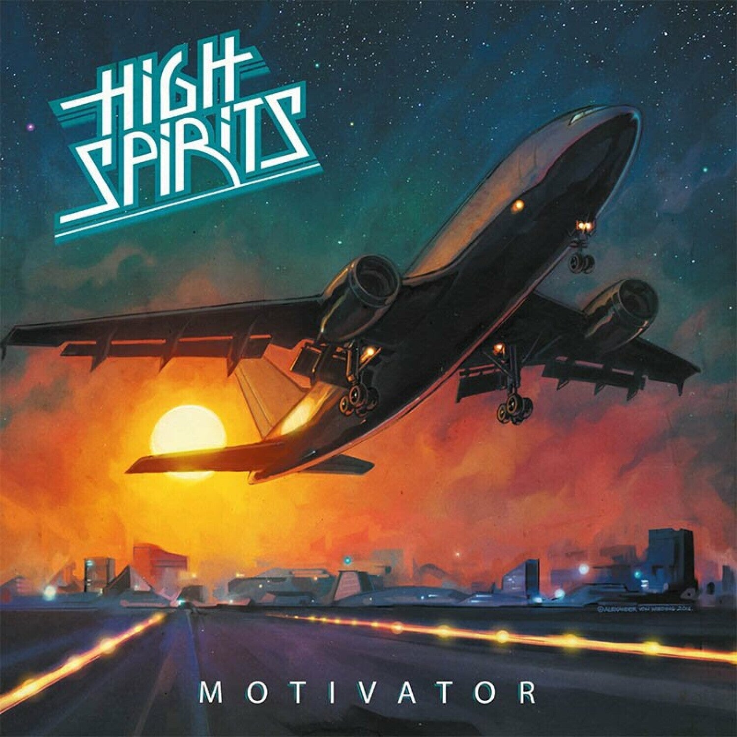 High Spirits - Motivator - Splatter (Splatter Vinyl)