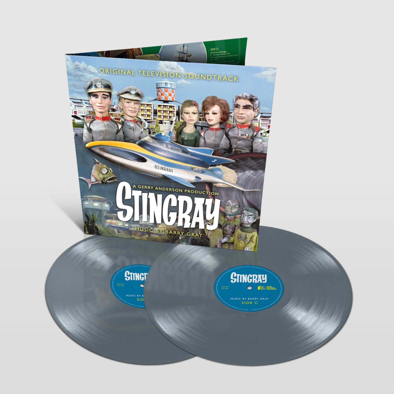 Barry Gray - Stingray - Original TV Soundtrack 2xLP (Silver Vinyl)