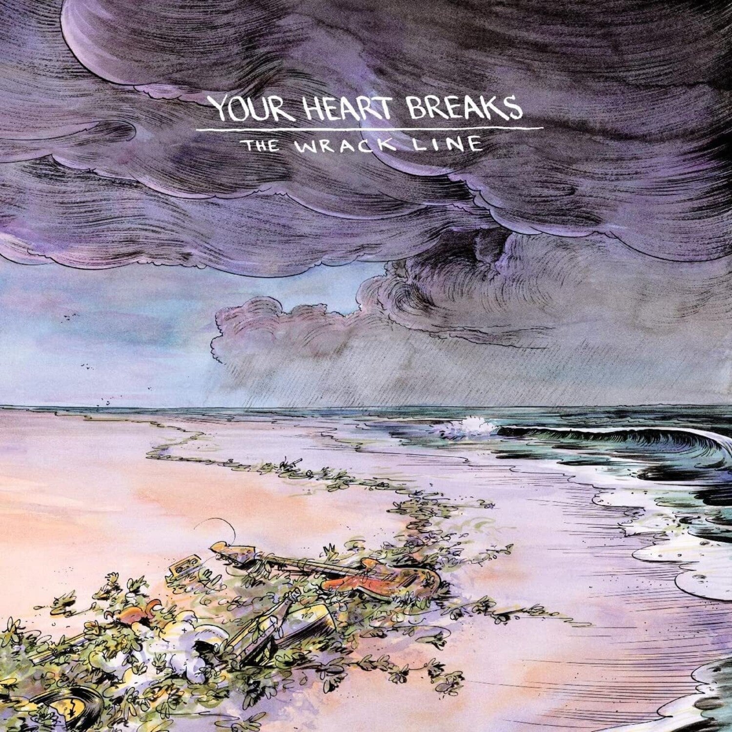 Your Heart Breaks - The Wrack Line 2xLP (Purple Vinyl)