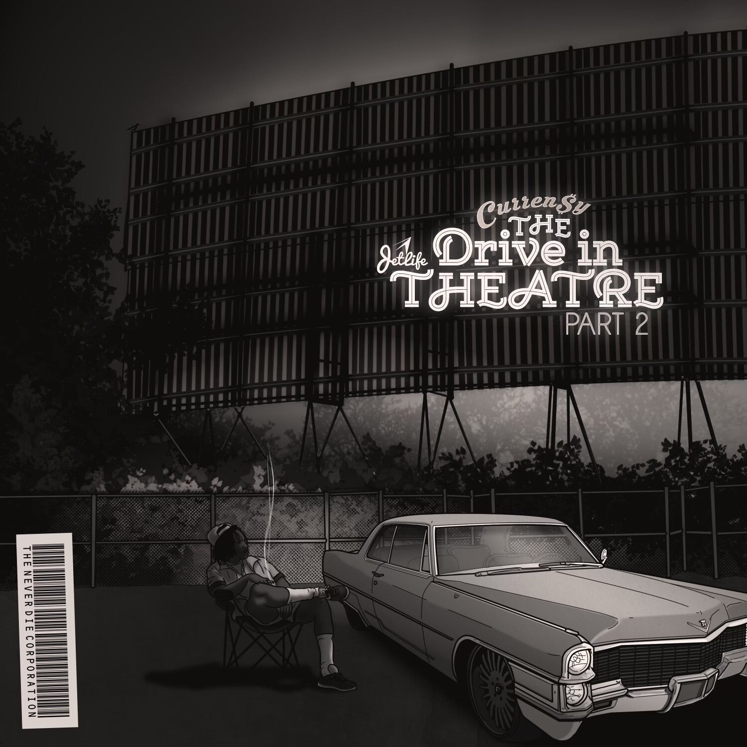 Currensy ( Curren$Y ) - The Drive In Theatre Part 2 - Smokey Clear 2xLP (Clear Vinyl)