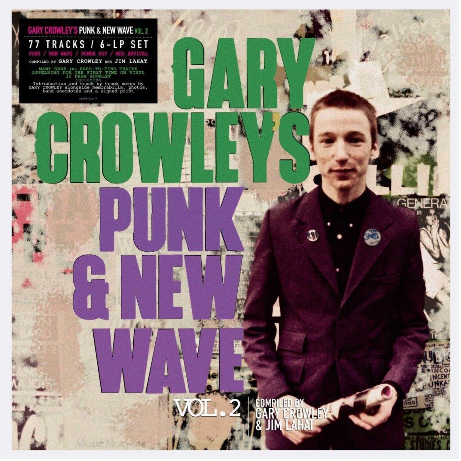 Various Artists - Gary Crowley's Punk & New Wave 2 / Various - Boxset with Autographed Print 6xLP