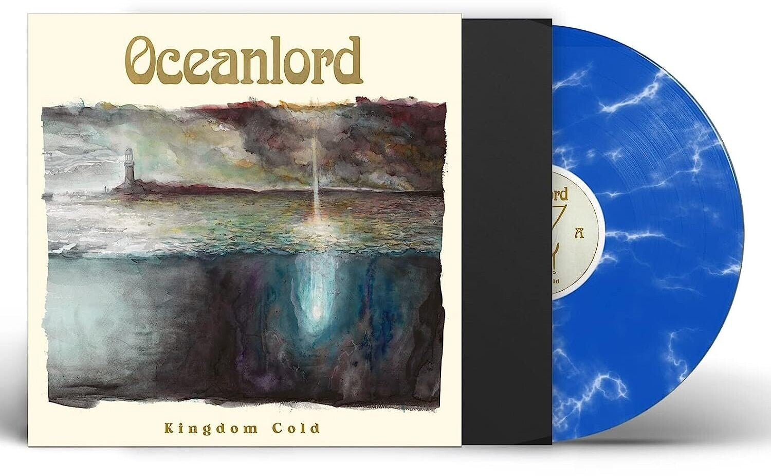 Oceanlord - Kingdom Cold - Blue/White Marble (Blue Vinyl)