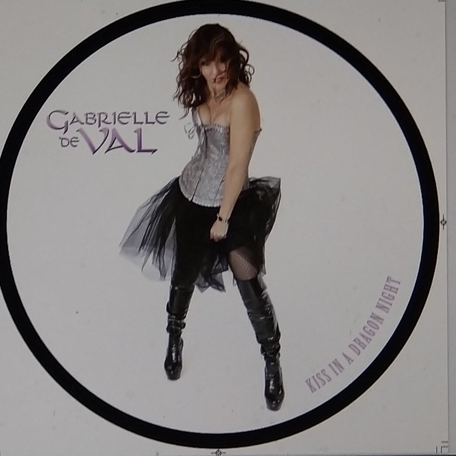 Gabrielle De Val - Kiss In A Dragon Night - Ltd Picture Disc (Limited Edition)