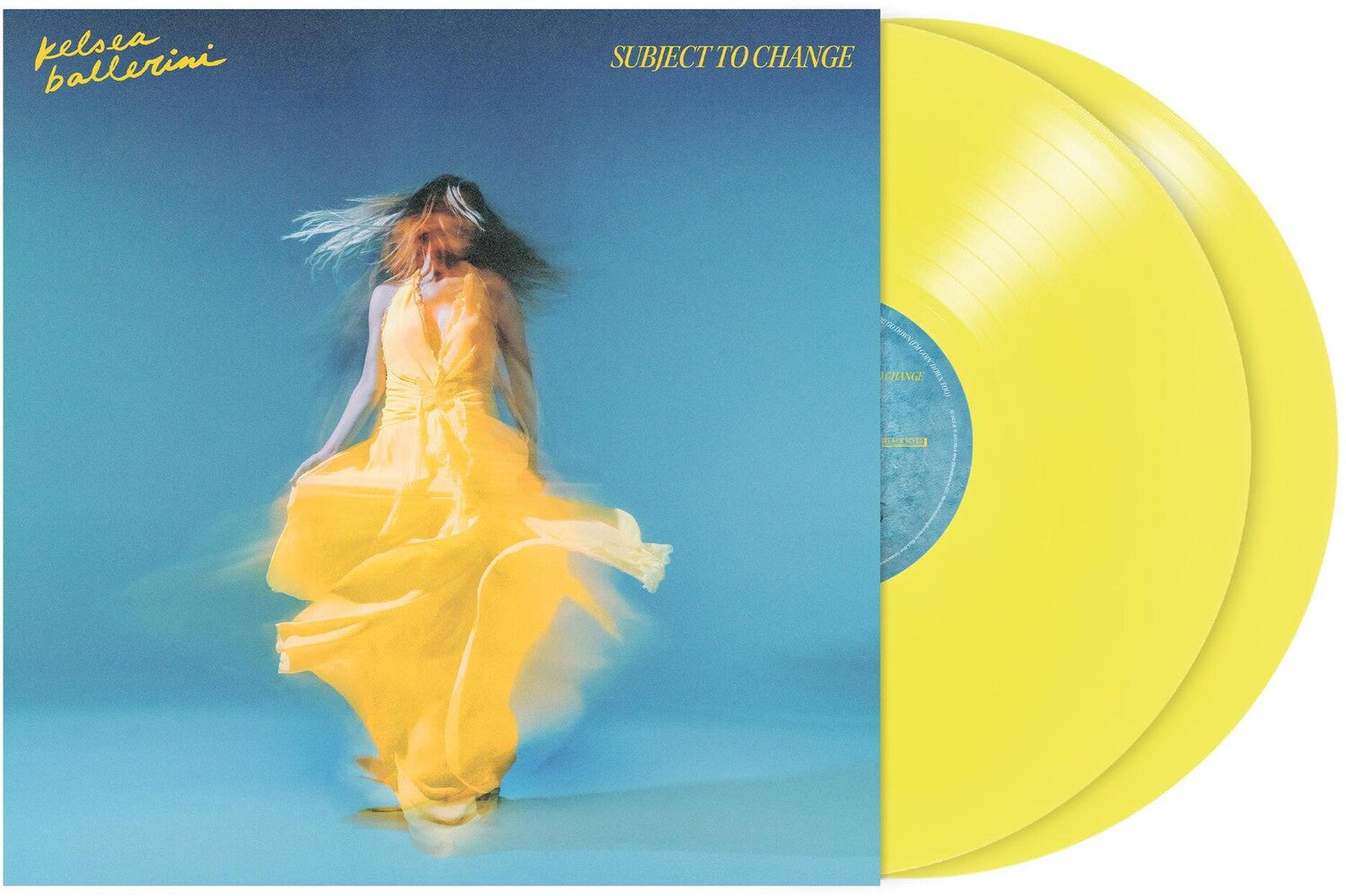 Kelsea Ballerini - Subject To Change 2xLP (Yellow Vinyl)
