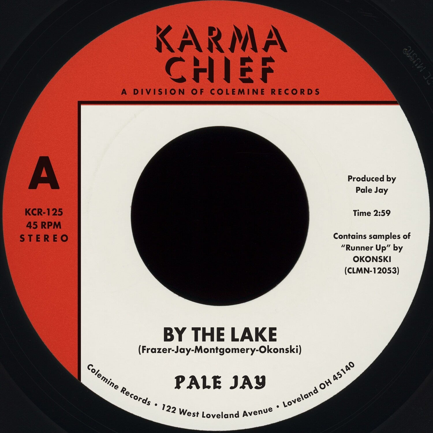 Pale Jay & Okonski - By The Lake - Lake Blue (Blue Vinyl)