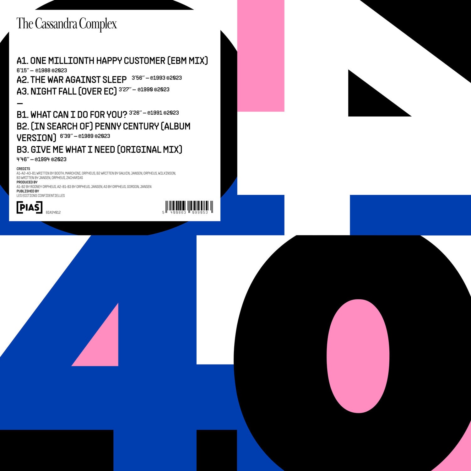 Cassandra Complex - Pias 40