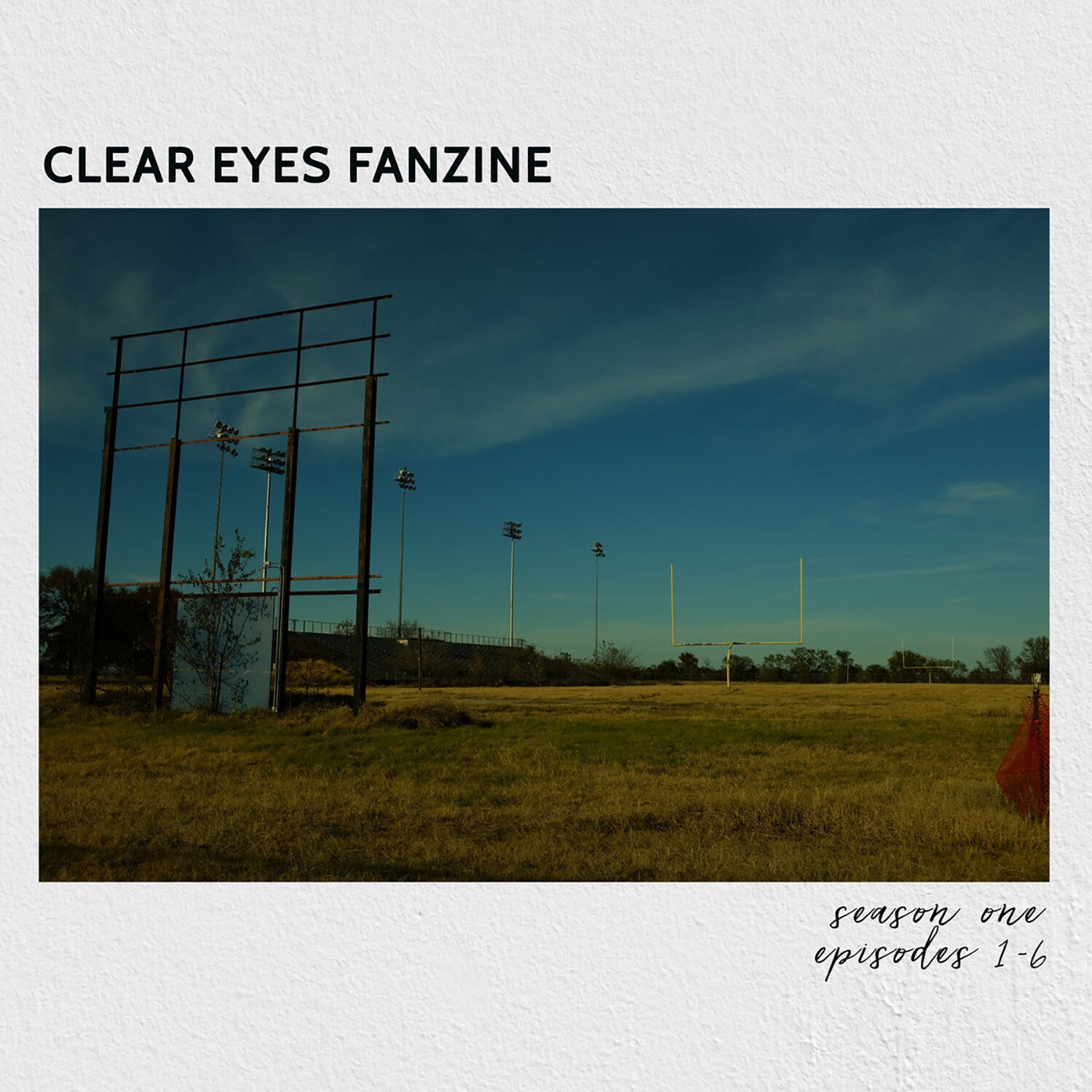 Dan Campbell / Ace Enders - Clear Eyes Fanzine (Gold Vinyl)
