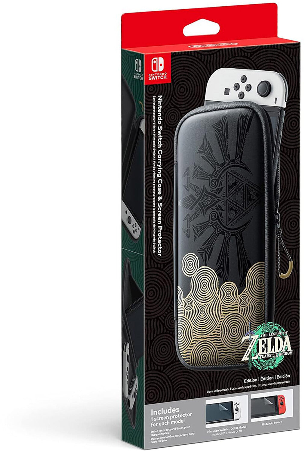 Switch Accessory: Case - Nintendo Carrying Case - The Legend of Zelda: Tears of the Kingdom Edition