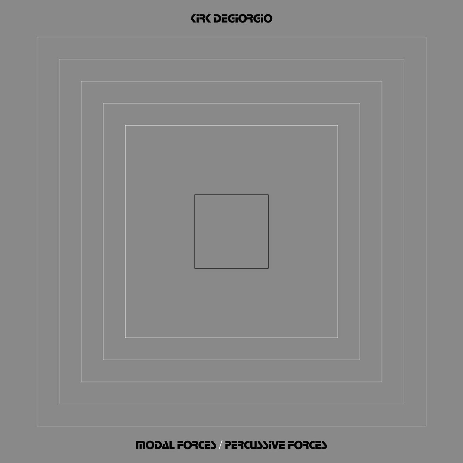 Kirk Degiorgio - Modal Forces / Percussive Forces