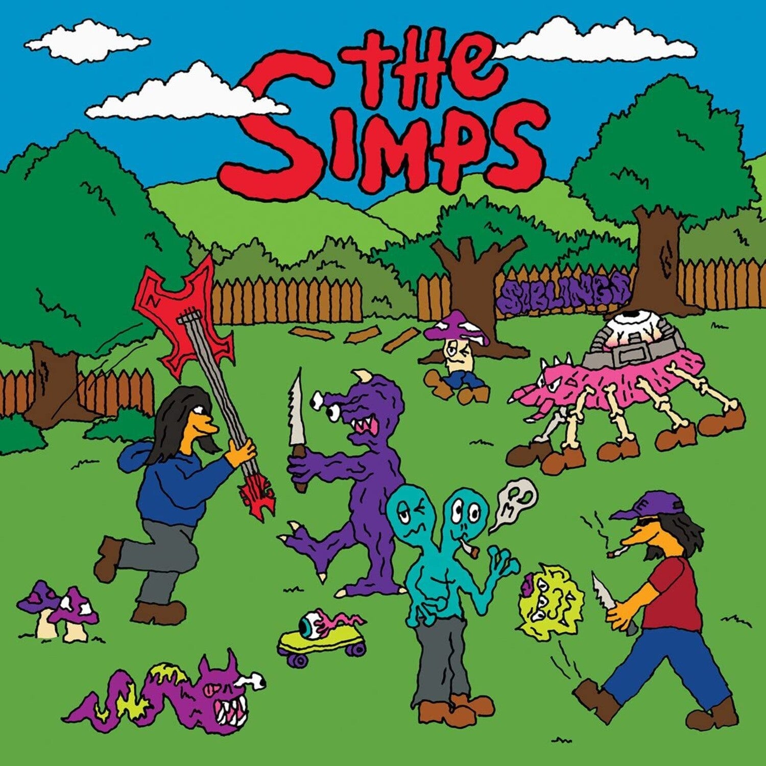 Simps - Siblings (Pink Vinyl)