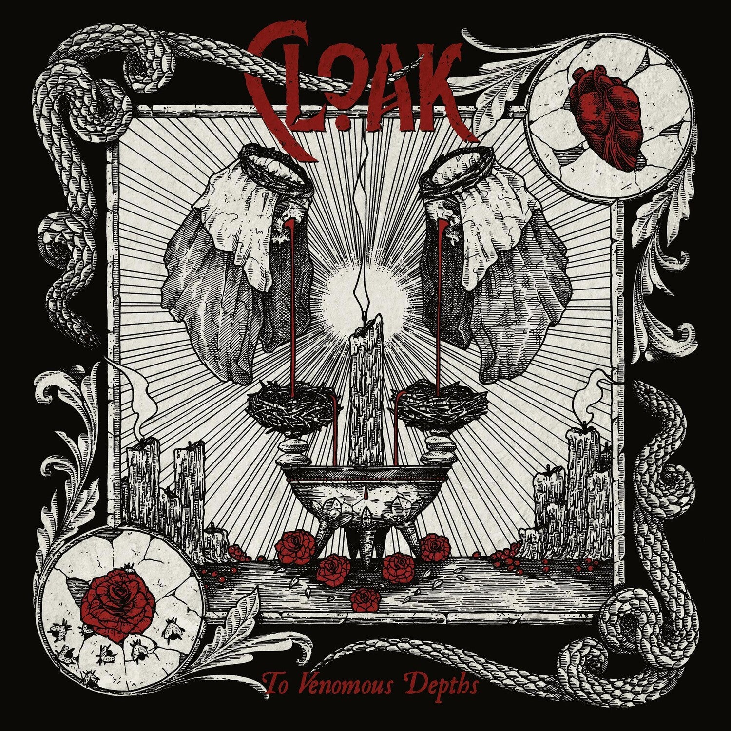 Cloak - To Venomous Depths (Clear Vinyl)
