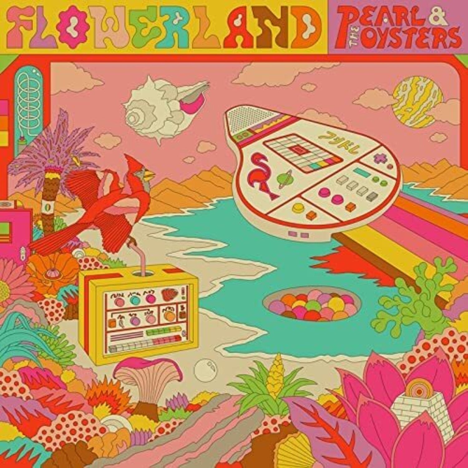 Pearl & the Oysters - Flowerland - Violet (Violet Vinyl)