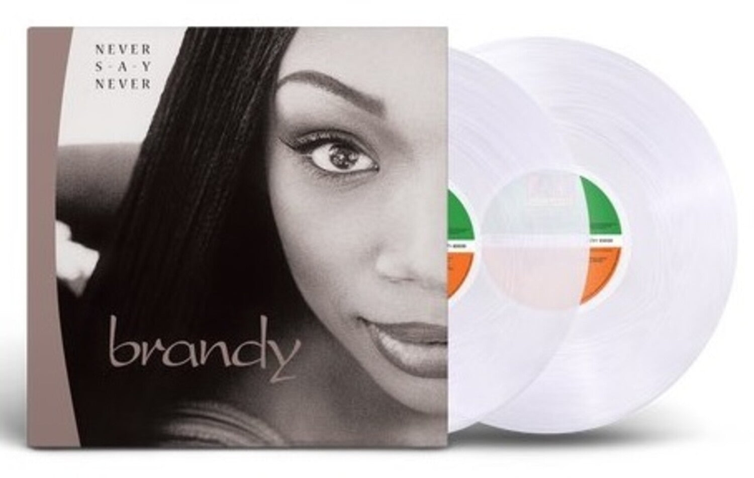 Brandy - Never Say Never - Ltd Clear Vinyl Edition 2xLP (Clear Vinyl)