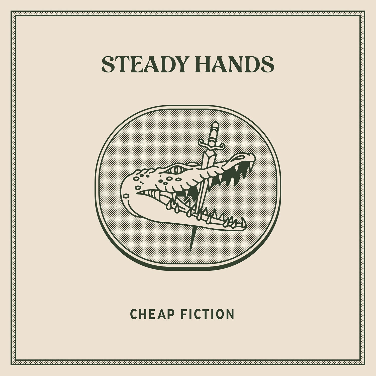 Steady Hands - Cheap Fiction - Electric Blue (Blue Vinyl)