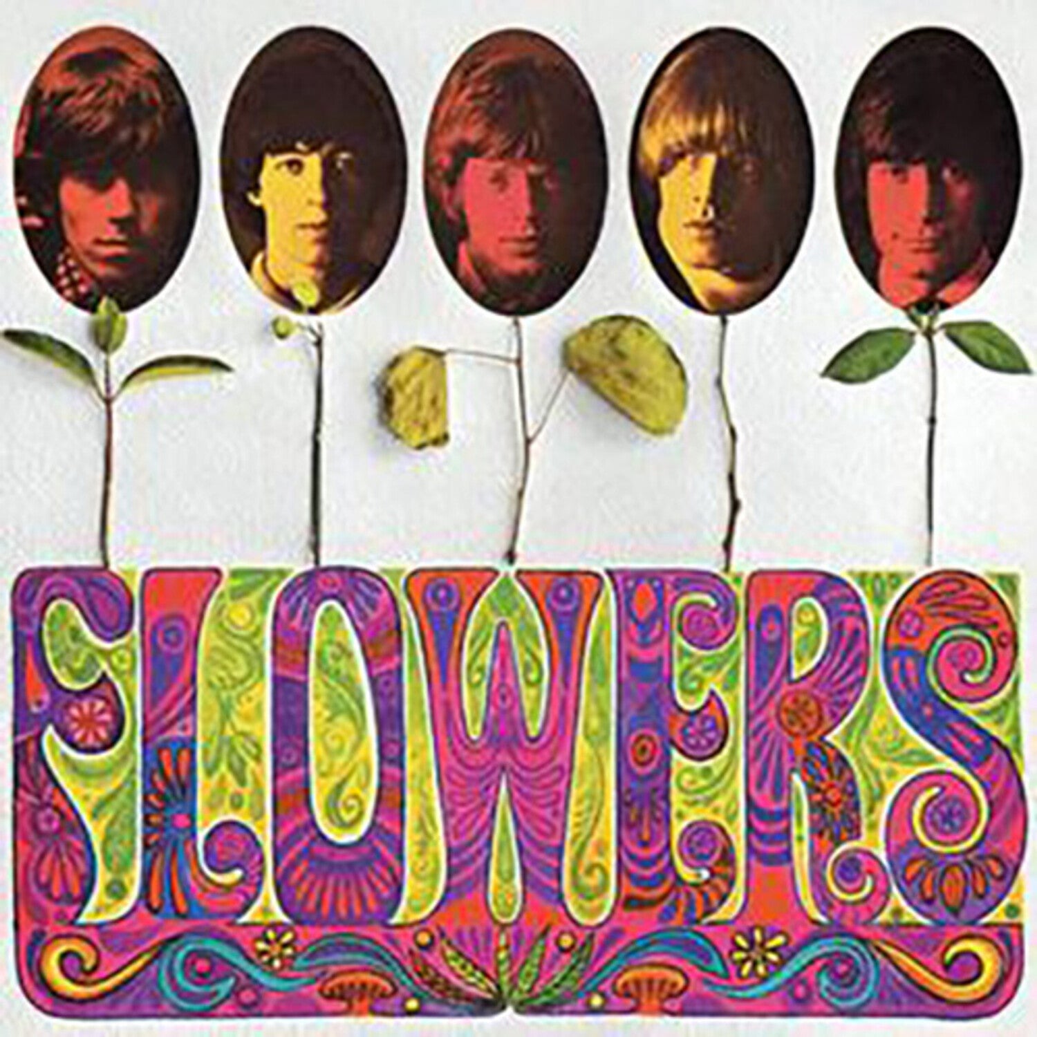 Rolling Stones - Flowers — vinyl LP album cover