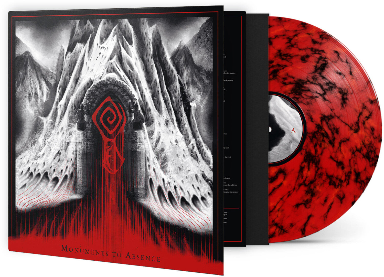 Fen - Monuments to Absence - Red/Black marble 2xLP (Red Vinyl)
