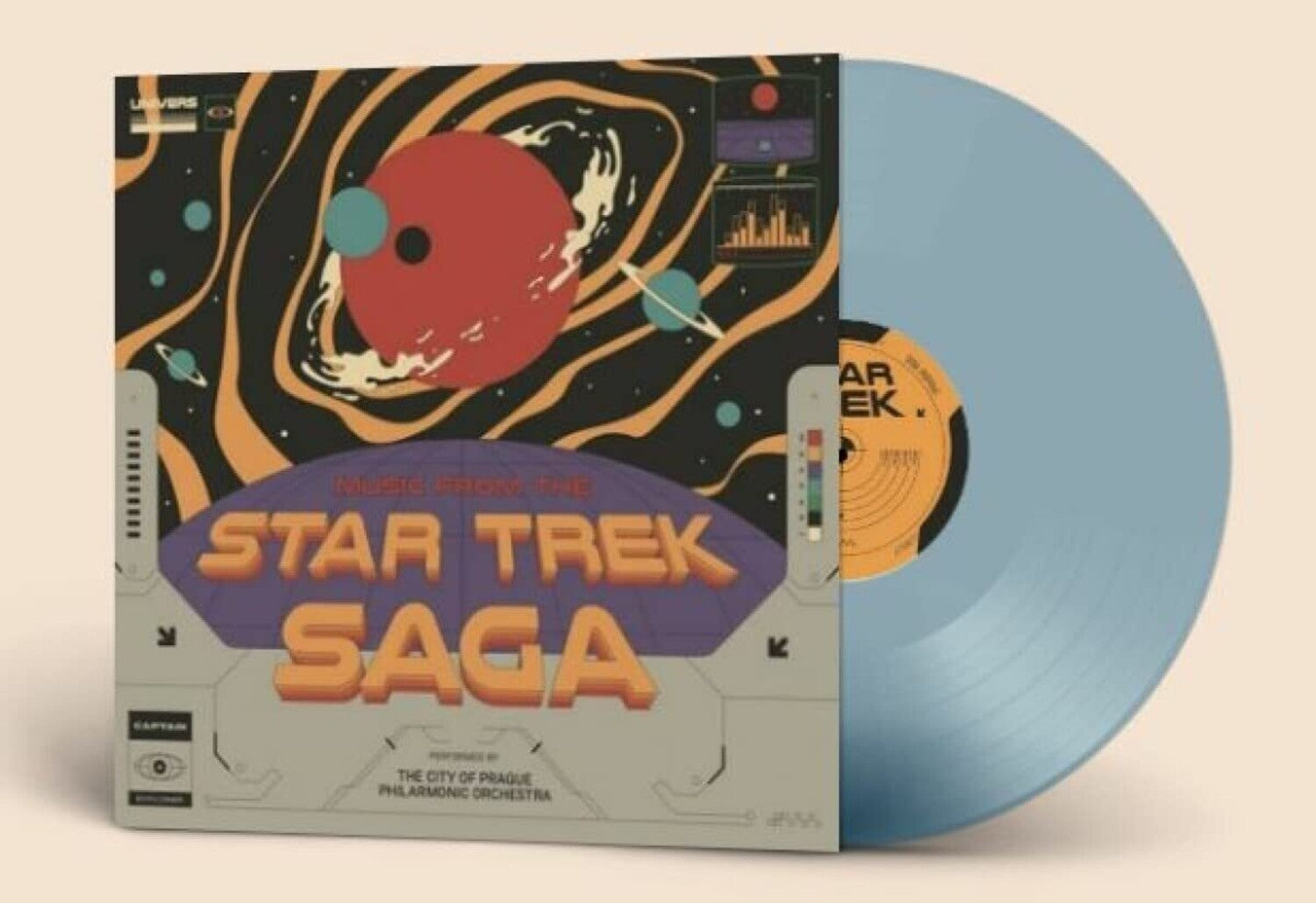 City of Prague Philharmonic Orchestra - Star Trek (Original Soundtrack) (Blue Vinyl)